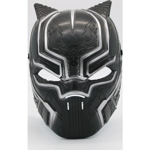 Movie Black--Panthers Masks Movie Superhero Civil War Cosplay Costume Helmet Mask Halloween Festival Supplies Superhero Masks