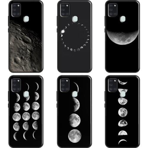 MOON PHASES Case For Samsung A51 A71 A11 A31 A10 A20 S A30 A40 A50 A70 A21S A20e A12 A32 A52 A72 Cover