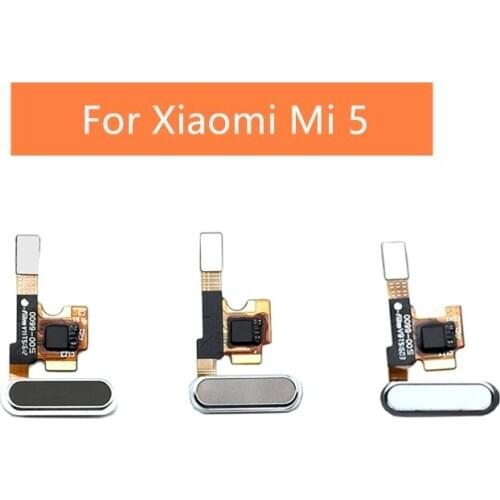 For Xiaomi Mi 5 Fingerprint Flex Cable Touch ID Sensor Return Key Menu Button Flex Cable Replacement Repair Parts For xiaomi Mi5