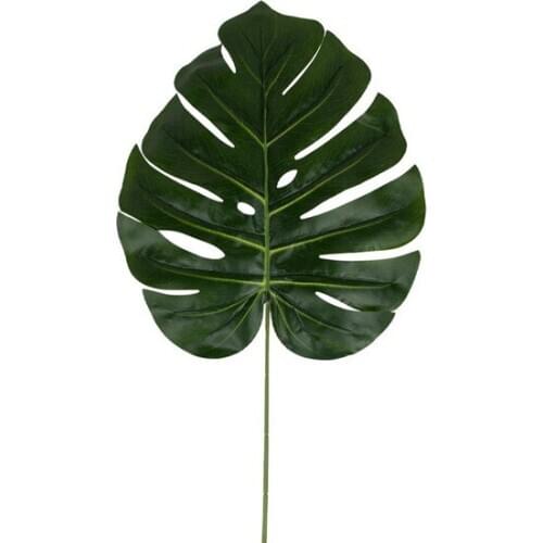 Artificial Monstera Leaf 32x26cm decoration artificial flower искусственный цветок