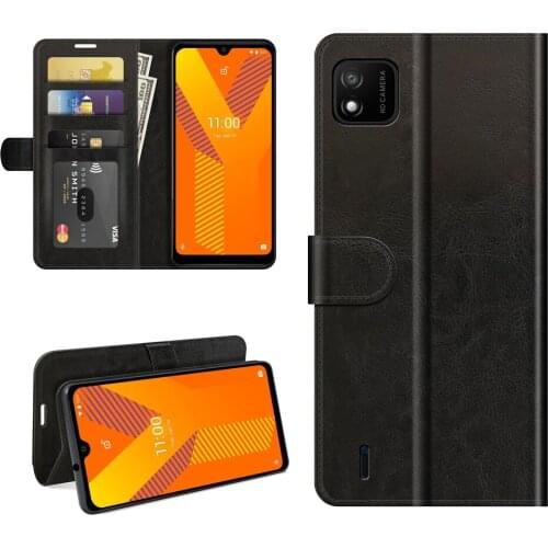 For WIKO Sunny 5 Lite Power U20 Y80 Y70 Y62 Y60 Y51 View3 Pro Protective Phone Case Retro Wallet Card Book Style Leather Cover