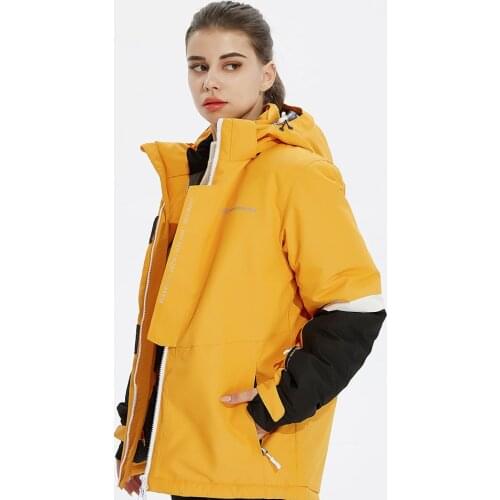 Ski Jacket for Women Winter Windproof Waterproof Breathable Snowboarding Jacket Female Outdoor Warm Skiing Jacket Ski Equipment