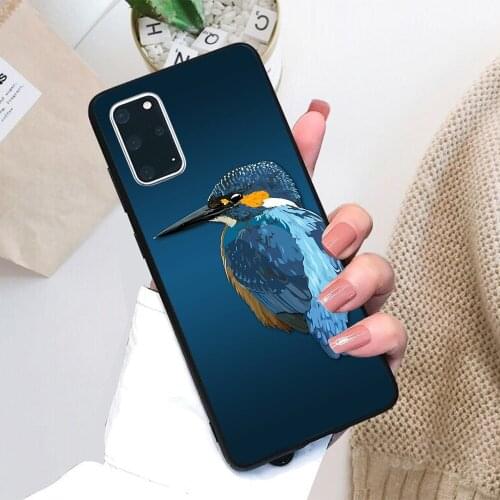 For Samsung Galaxy Kingfisher Soft TPU Black Border Samsung Galaxy Case