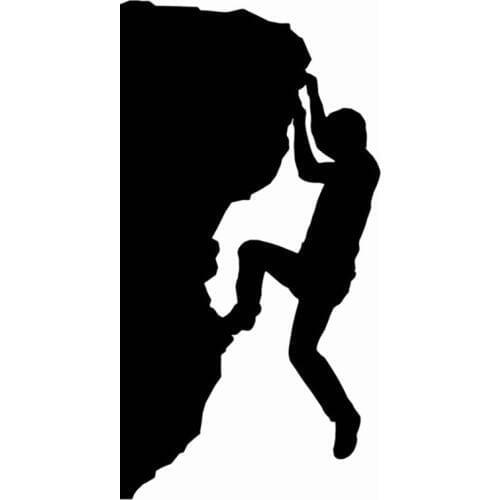 Rock Climbing Sticker Climbers Decal Named Posters Vinyl Wall Decals Parede Decor Mural 2 Sizes Choose Rock Climbing Sticker