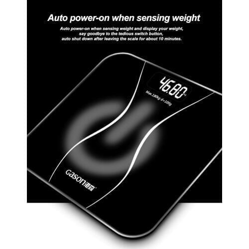 Hot GASON A2 Bathroom floor scales smart household electronic digital Body Weight Scale Human Weight mi scales floor LCD display