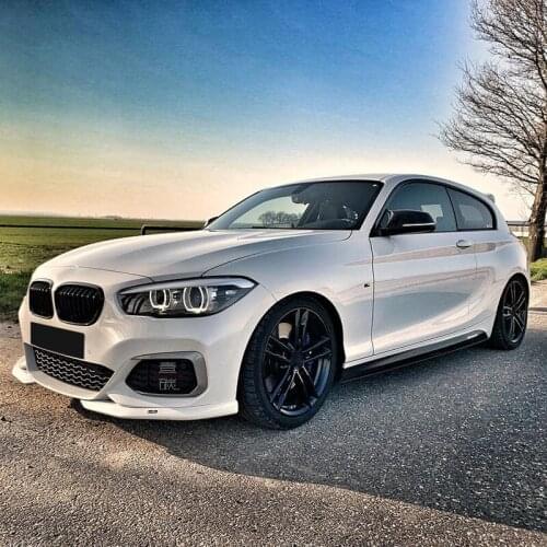 Suitable for Bmw 1-series Hatchback F20 Modified Ac Carbon Fiber Lip Angle Shovel Down Spoiler M140 Front Chin