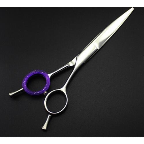 Professional high quality Japan 440c 6 inch hair scissors makeup cut scissor barber haircut cutting shears hairdressing scissors