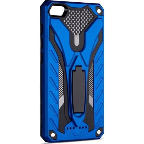 Cover for Xiaomi Redmi Note 6 7 6Pro 7Pro Phantom Knight Shockproof Invisible Bracket TPU Soft Jacket + PC Protective Phone Case