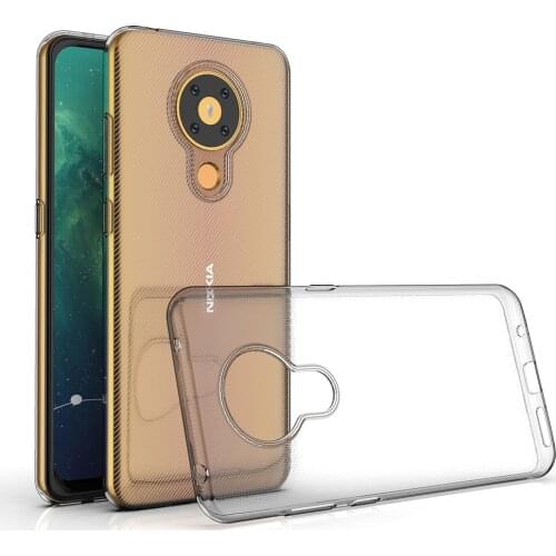 Transparent Phone Case For Nokia 5.3 4.2 6.2 7.2 2.2 2.3 3 5 6 8 8.3 5G Clear Case Nokia x5 x6 5.1 6.1 Plus Silicone Soft Cover