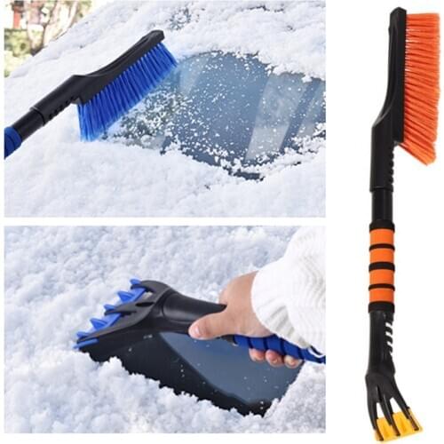 Disassemble Automobiles Snow Removal Shovel Brush Foam Handle Auto Vehicle Snow Ice Scraper for Car Cleaning Care Tools