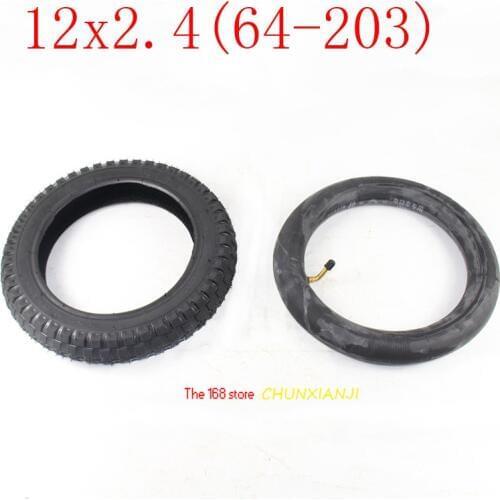 Lightning delievery 12*2.4(64-203) tyre Electric Scooter tire for Kids Bike 12 Inch 12x2.4(64-203) Children Bicycle tyre