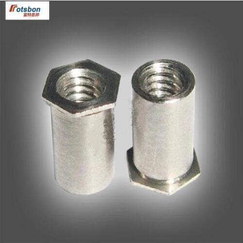 SOS-032-30 Thru-hole Threaded Standoffs Self Clinching Crossing Crimped Standoff Server Cabinet Inox Sheet Metal Panels Vis PCB