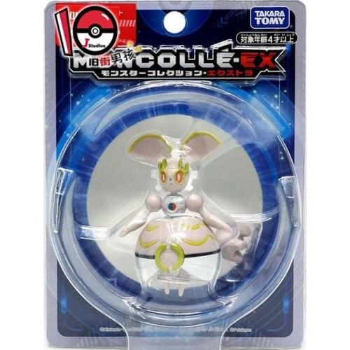 TAKARA TOMY Genuine Mythical Pokemon SP Steel and Fairy Type Magearna Cute Action Figure Model Toys