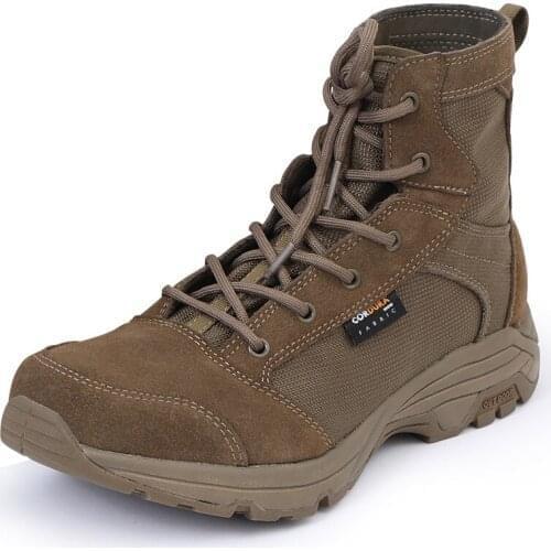 Outdoor Non-Slip Breathable Tactical Combat Boots Ultralight High Gang Trekking Camping Mountaineering Training Sports Shoes