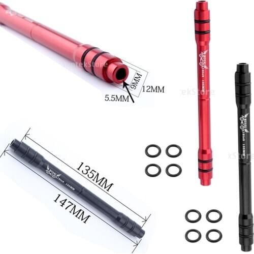 Bicycle Cycling Rear Hub Thru Axle Quick Release Axis Seat Adapter for MTB