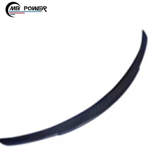 High Quality 2014-2016 yaer C CLASS W205 C63 to B style carbon fiber rear wing for W205 car rear spoiler tail gate spoiler