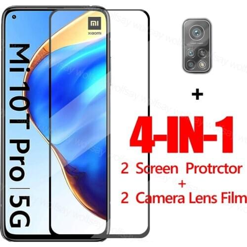 2.5D Screen Protector For Xiaomi Mi 10T Pro Glass For Xiaomi Mi 10T Pro Tempered Glass Protective Phone Film For Xiaomi 10T Pro