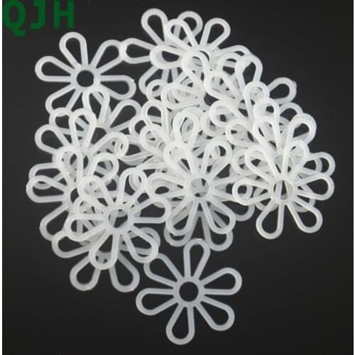 100 new handbags plastic chrysanthemum weaving DIY accessories pattern weaving decoration hand-woven material accessories
