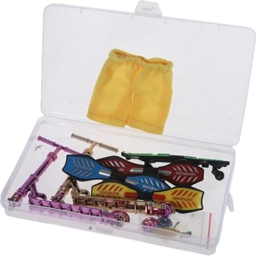 28EC Kids Mini Bike Fingerboard Scooter Set for Boys/Girls Birthday Gifts for Display