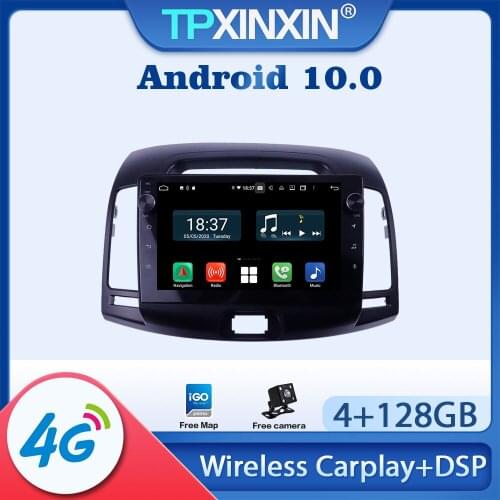 Android 10 For Hyundai Elantra 2008 2009 2010 Car Radio Multimedia Video Audio Recorder DVD Player Navigation HeadUnit GPS 2din