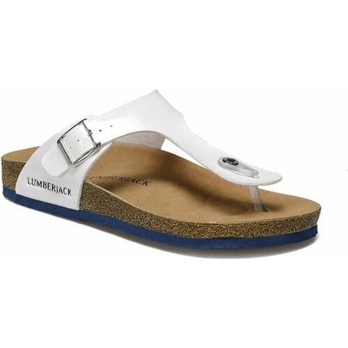 Lumberjack 8Y Bite White Slippers Sandals