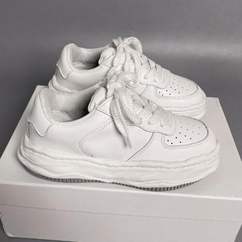 Brand Solid Women Sneakers White Thick Bottom Running Shoes for Women Light Wedge Womens Vulcanized Shoes Chaussure Femme