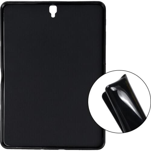 Case For Samsung Galaxy Tab S3 9.7 inch SM-T820 SM-T825 Soft Silicone Protective Shell Shockproof Tablet Cover Bumper Fundas