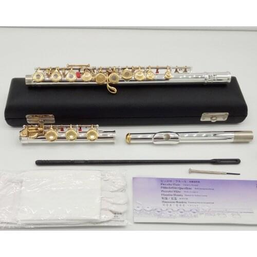De Xin Flute 300 Series Engraving Hand Carved Keys Gold Plating Flutes 311 312 321 322 361 362 371 372 381 382 B Leg Open Holes