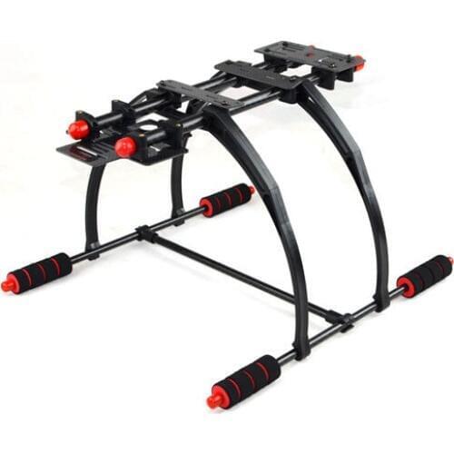 Easy-200 Multifunction FPV Tall Carbon Fiber Landing Gear Skid Set for RC Multicopters Balck