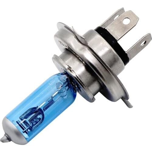 H4 100W 12V Halogen Bulbs Super Bright Fog Lights High Power Car Headlights Lamp Car Light Source drl auto 5000K parking