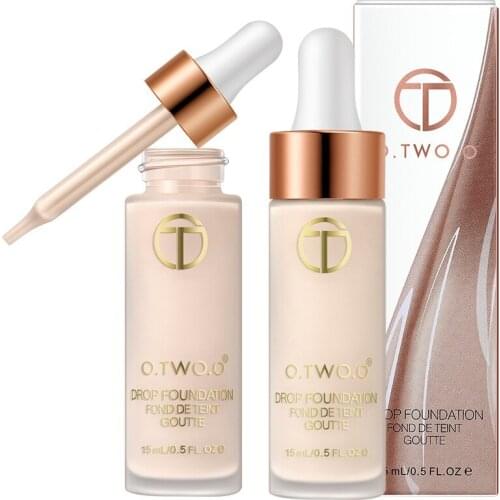 Beautiful light breathable dropper liquid foundation, natural moisturizing and makeup BB cream makeup