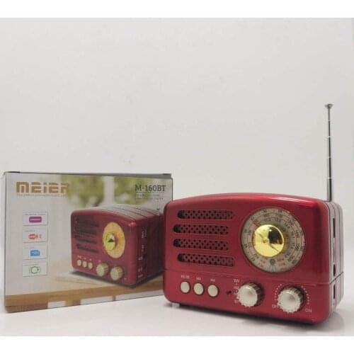 MEIER M-160BT BLUETOOTH AM/FM/SW 3BAND USB/TF/ RADIO Communication photography, music,news, Technological,Time, quality materia