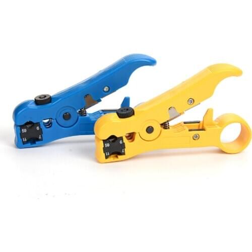 MT-505 multi-function coaxial cable network cable stripping pliers for coaxial cable RG-59/RG-6/RG-7/RG-11