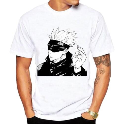 Harajuku New Japan Anime T Shirt Jujutsu Kaisen