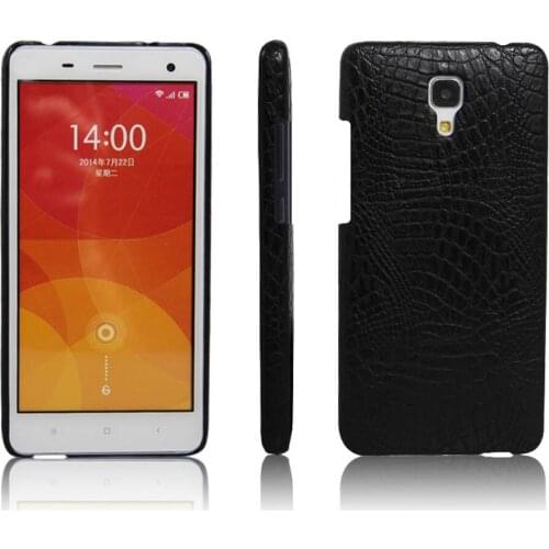 SUBIN New Luxury Crocodile Skin PU Leather Case For Xiaomi mi 4 5.0" Back Cover Phone Protective Cases phone bag