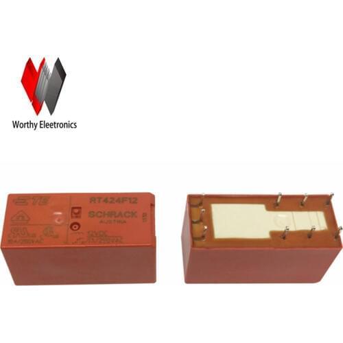 Wholesale 10pcs/lot relay RT424F12