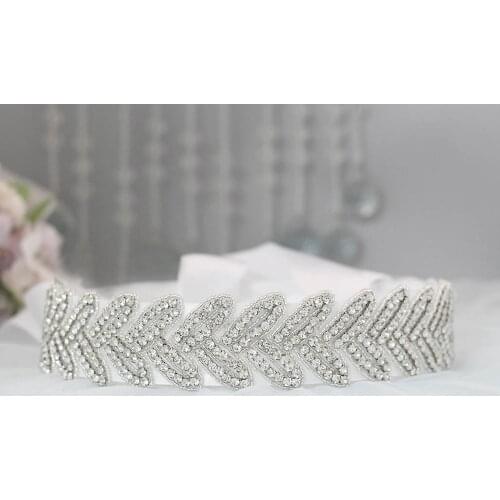 S238 Hot Sale Wedding Bridal Belts Bride Bridesmaid Wedding Dress Accessories Belt Prom Evening Dresses Sash Rhinestone Belt