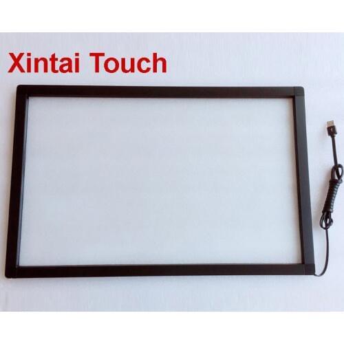 Xintai Touch 50 inch IR Touch Screen Panel overlay kit without glass / interactive 10 points touch screen frame / Fast Shipping
