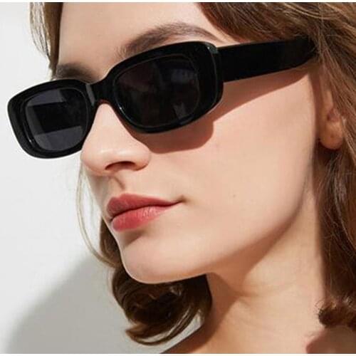 Small Rectangle Sunglasses Women Vintage Brand Designer Square Sun Glasses Shades Female UV400