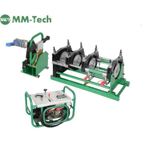 SWT-B200/50H automatic gas pipe butt fusion machine,automatic gas pipe supply butt fusion welding machine