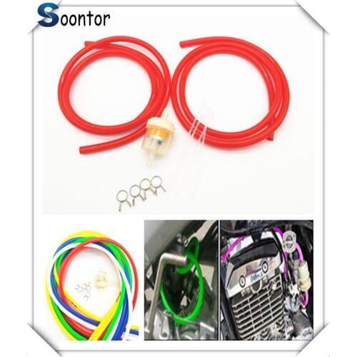 1M 2M Motorcycle motorbike Fuel Hose Oil Tube Filter Pipeline Rubber Line for Ducati ST4S Scrambler Desert Sled 950 1200