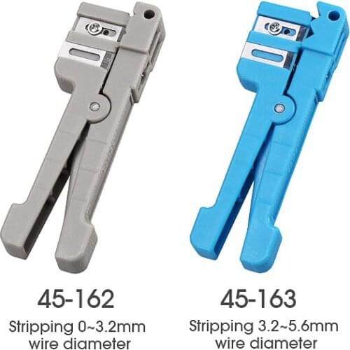Free Shipping Fiber Optic Stripper FTTH Coaxial Cable Slitter 45-162/45-163 Optical Cable Stripper Combination Set
