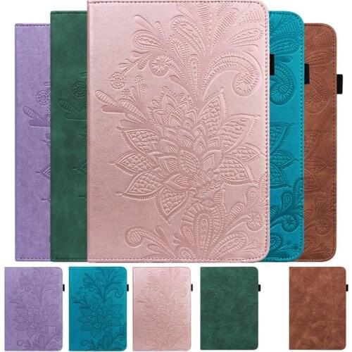 For Samsung Galaxy Tab A7 Lite 8.7 2021 Case Vintage Flower Tablet Cover Funda for Galaxy Tab A7 Lite 8.7 SM-T220 T500 T505 Case