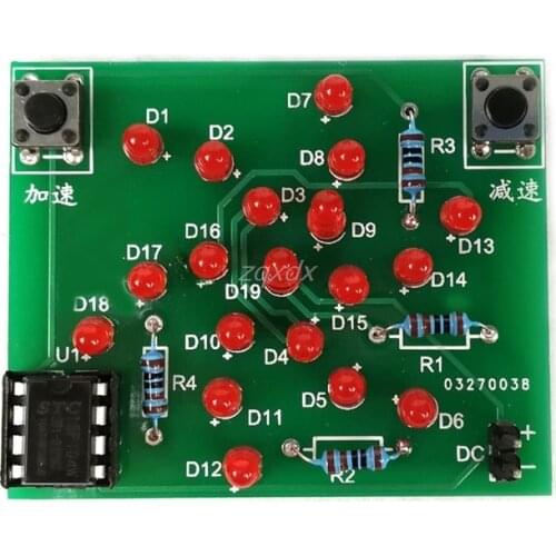 DC 5V DIY Kit Electronic Windmill Funny DIY PCB Board and Parts Kit For Practice Whosale&Dropship
