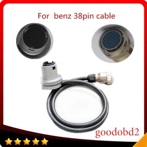 For benz tool 38pin cable for MB Star C3 38Pin diagnosis multiplexer compact-3 Interface Diagnostic Tool car cable 38-pin cable