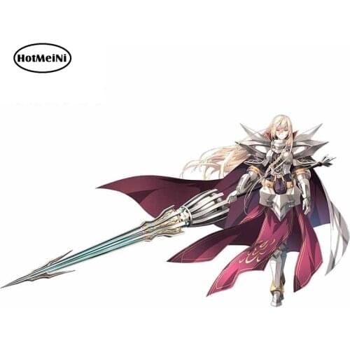 HotMeiNi 13cm x 7.2cm For Anime Creative Car Stickers Vinyl Car Wrap Decal Waterproof Refrigerator 3D Occlusion Scratch