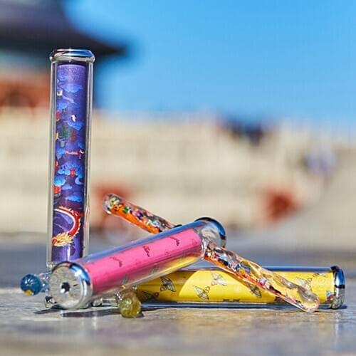 Kaleidoscope Classic Baby Toys Quicksand Glitter Wand Kaleidoscope Funny Science Educational Toys For Children Montessori Toy