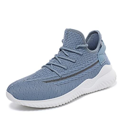 Y77 Popular Goods 2021 Mens Shoes Stylish Summer Breathable Mesh Slip-on Loafers Sneakers For Teens Chunky Trekking Black White