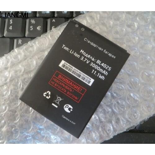 New high quality BL4025 BL 4025 3000mah Replacement Lithium battery For Fly IQ4411 IQ 4411 with phone stander
