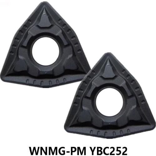 Original WNMG WNMG080408-PM WNMG080412-PM WNMG060408-PM WNMG080404-PM YBC252 Carbide Inserts Lathe Cutter Tools for Steel